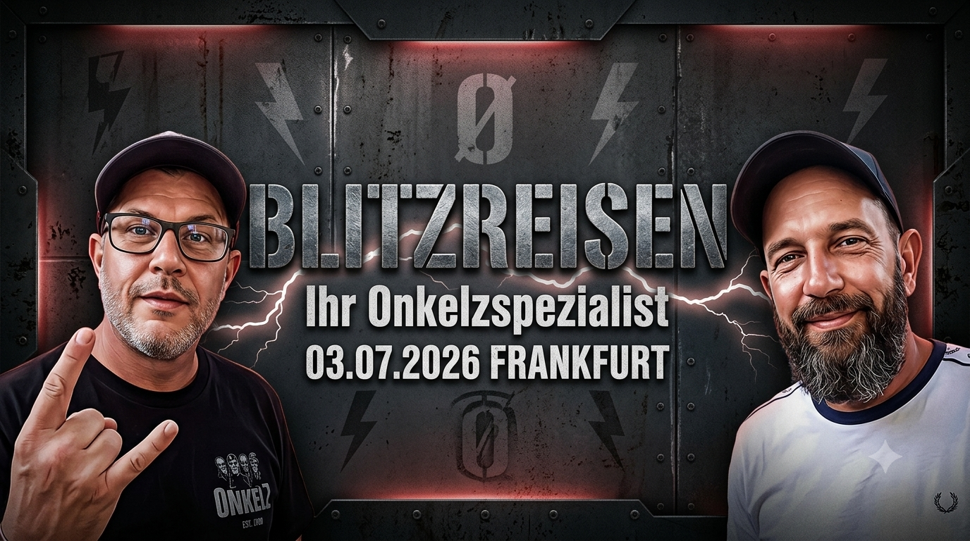 Blitzreisen Logo - Böhse Onkelz Tour 2026 - Frankfurt